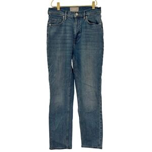 Everlane Original Cheeky High Rise Straight Leg Jeans Womens 28 Organic Cotton